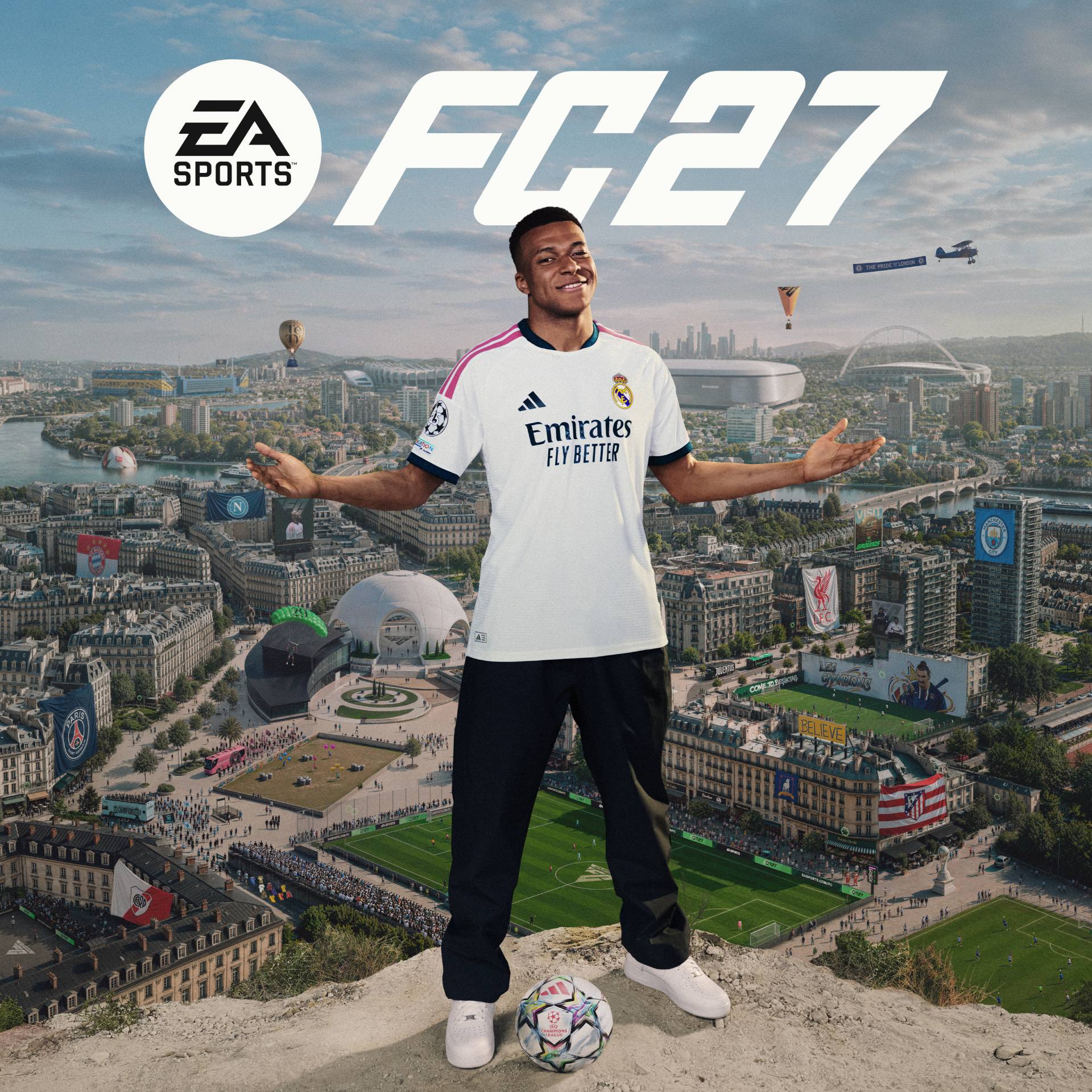 الغلاف الرسمي للنسخة القياسية EA SPORTS FC 27